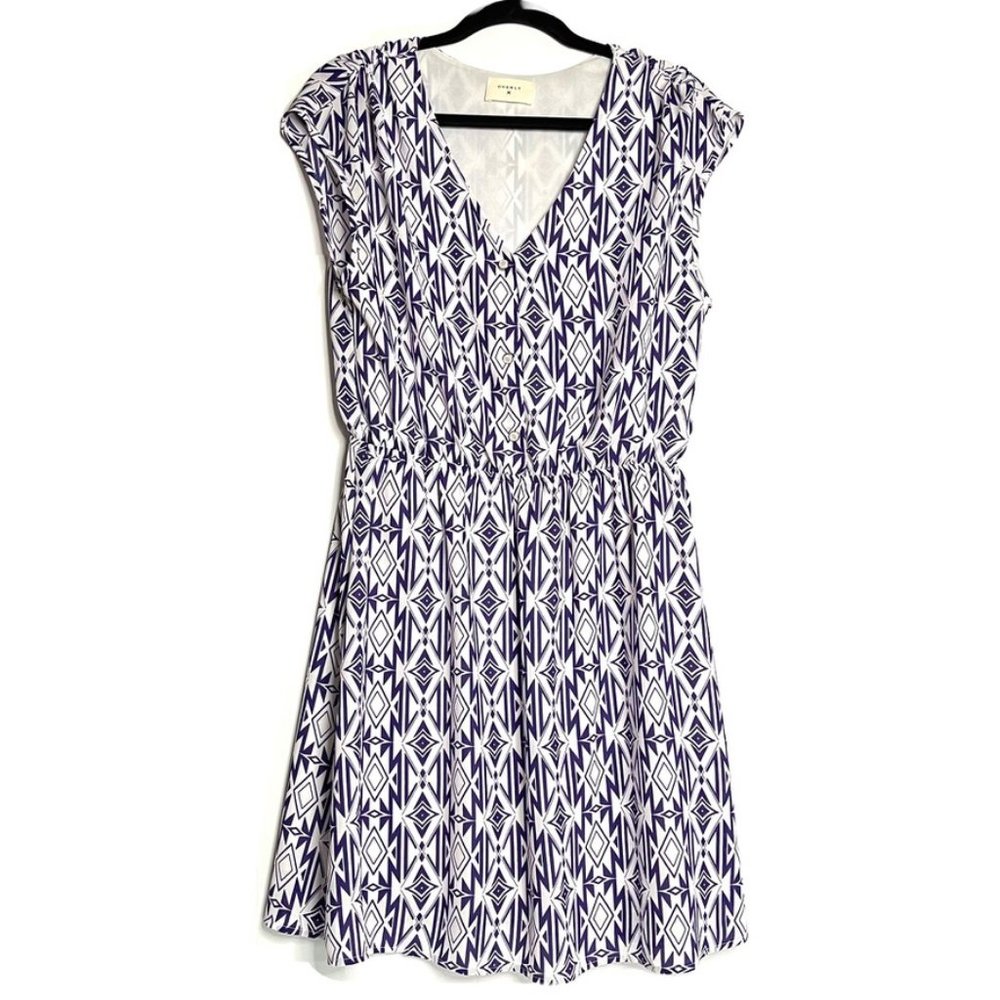 Everly Blue and White Dress, L